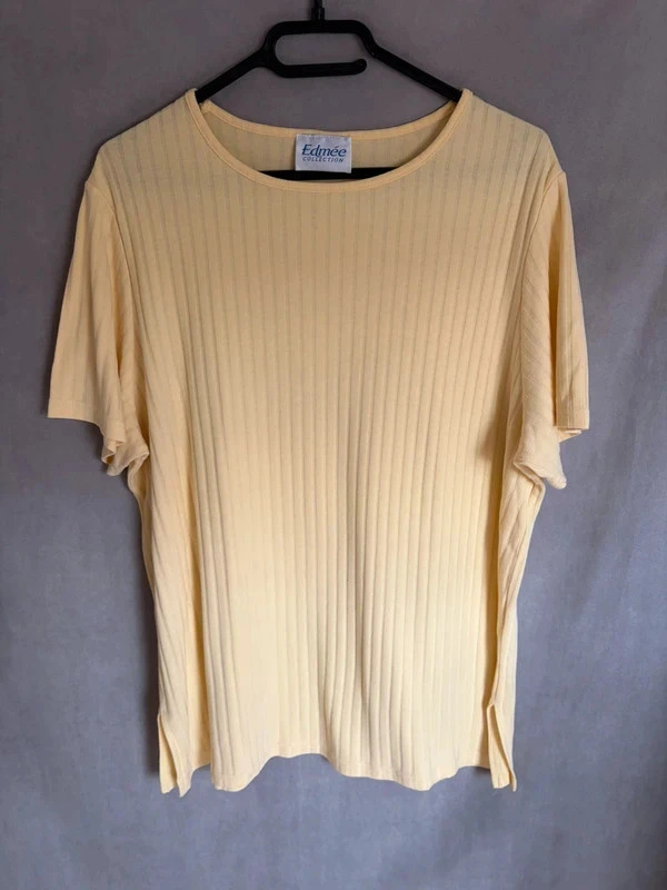 T shirt jaune taille 50/52